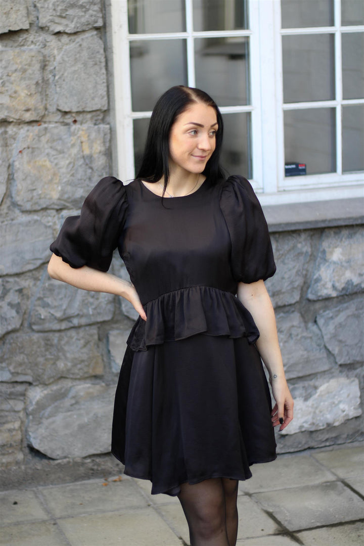 ByTimo - Quilted Satin Flounce Dress