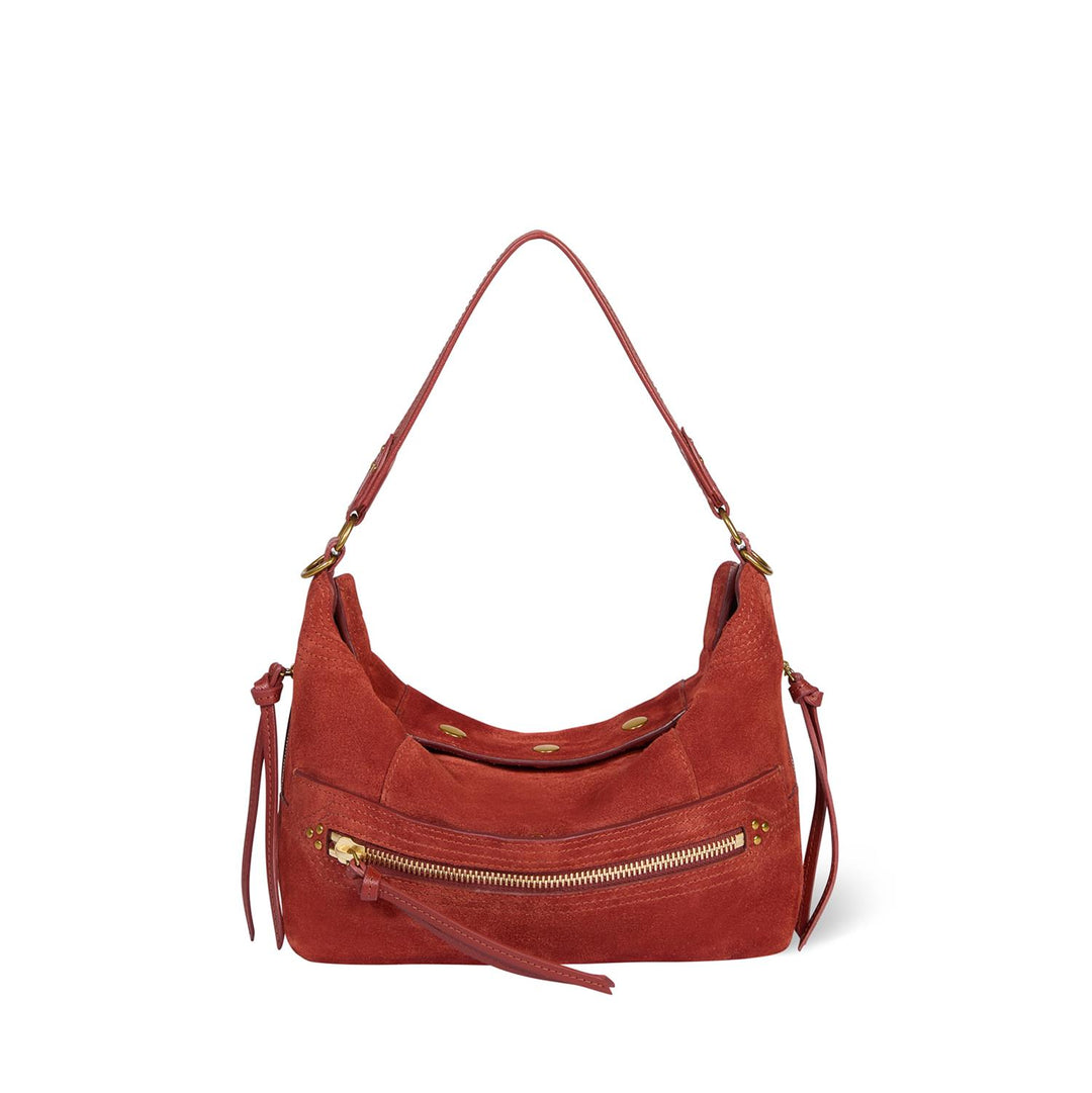 Jérôme Dreyfuss - Lucky Hobo rouille split suede