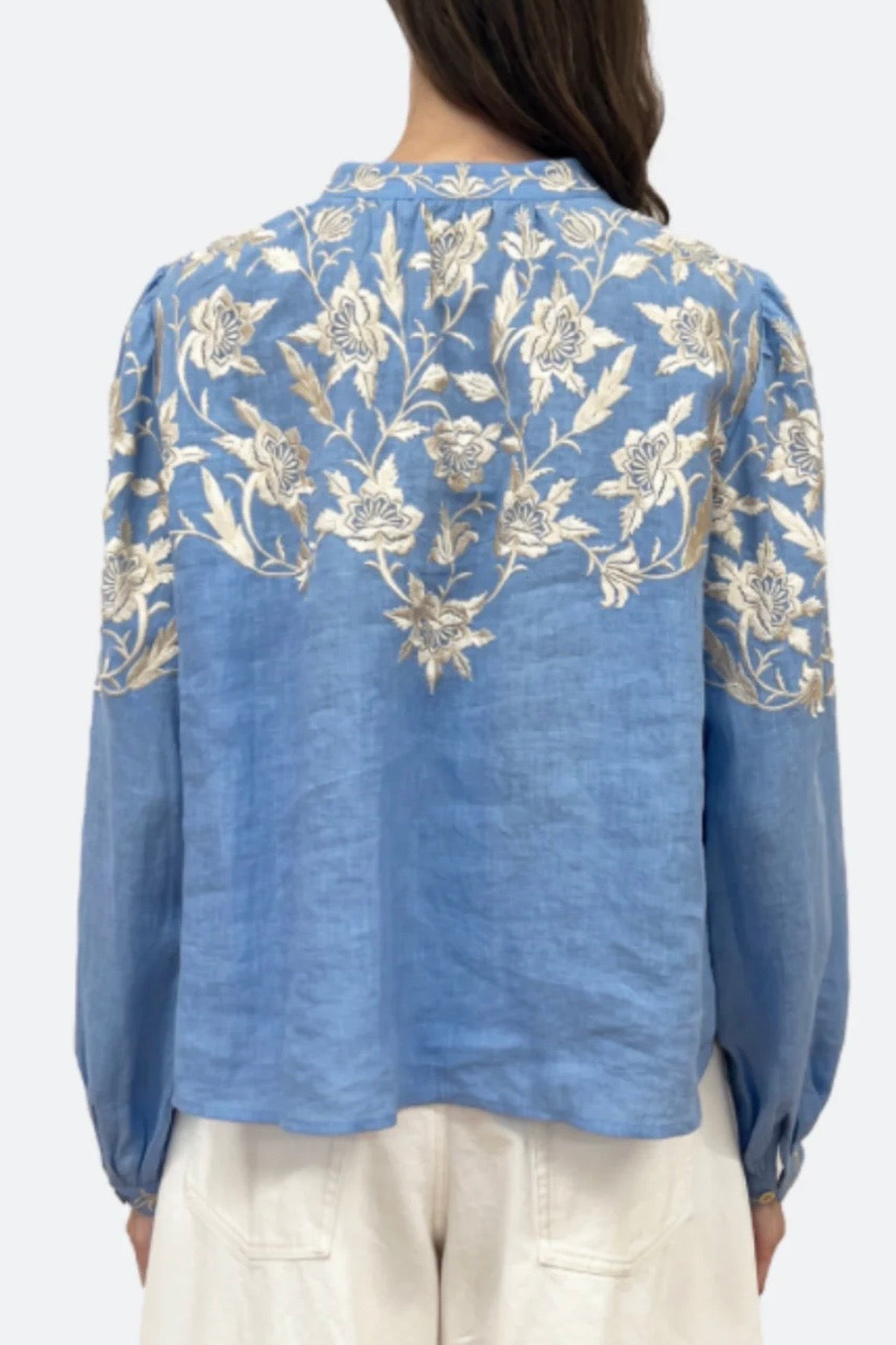 Sea NY - Alina Lace l/slv shirt