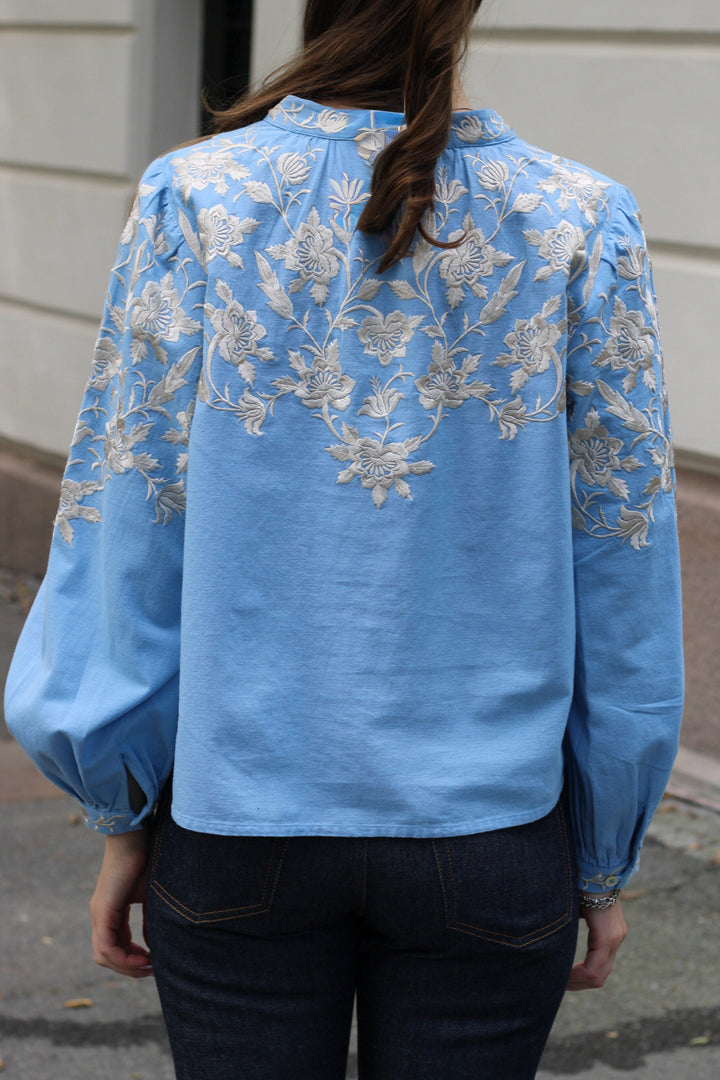 Sea NY - Alina Lace l/slv shirt