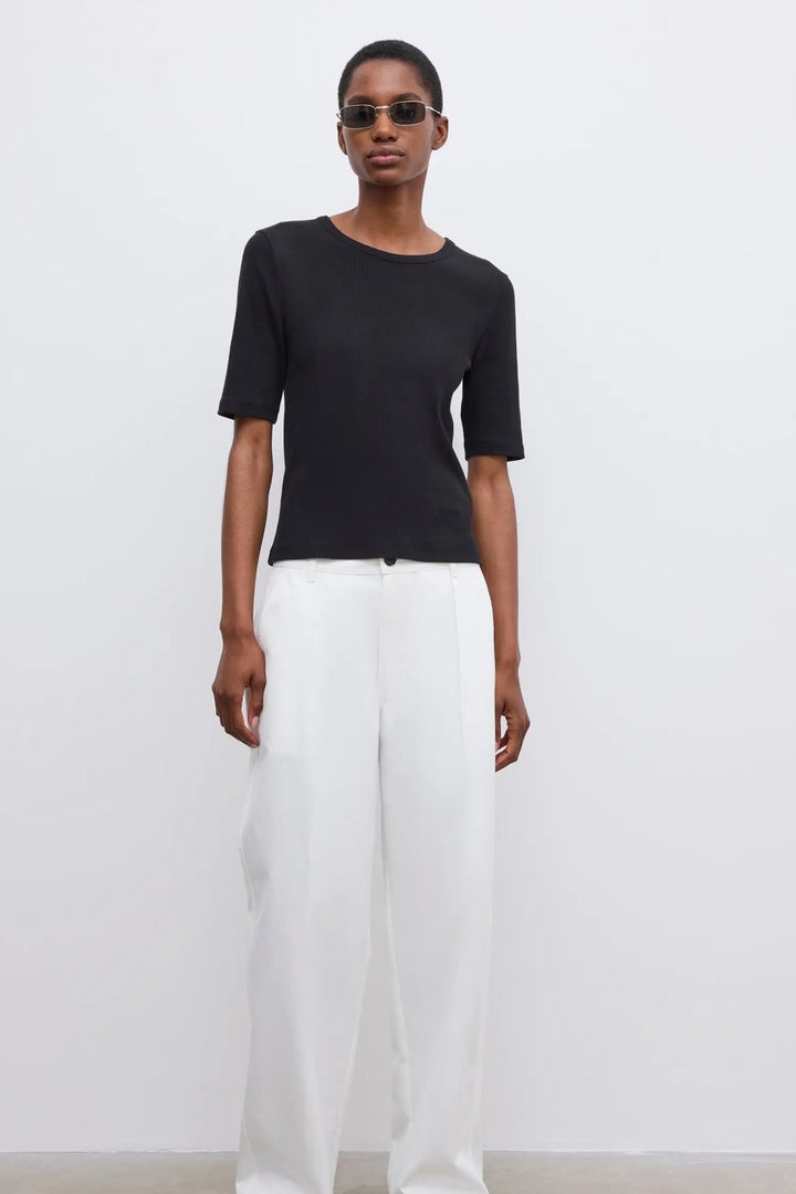 Dagmar - Fitted Rib T-shirt