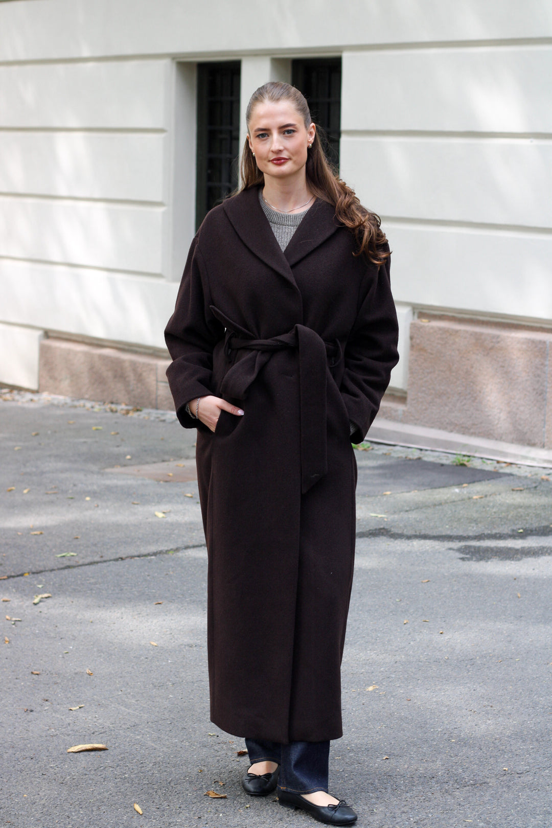 Dagmar - Wool Robe Coat