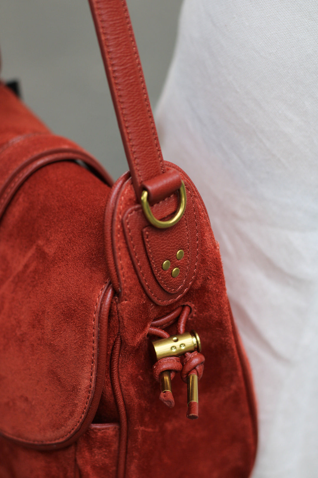 Jerome Dreyfuss - Gildas rouille split suede