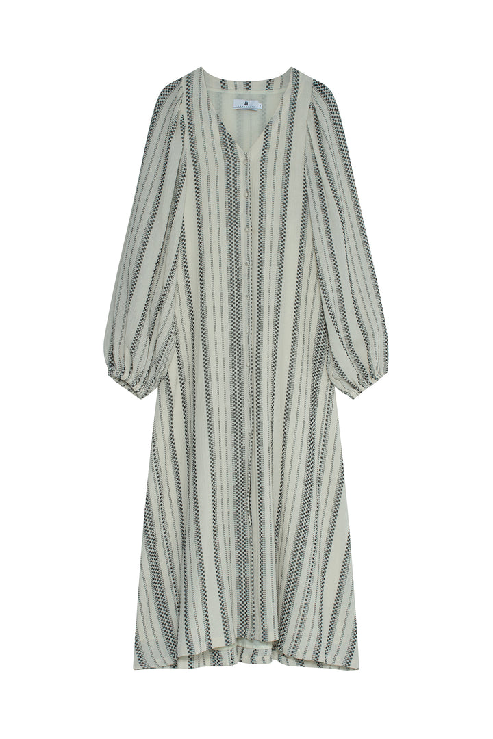 arnie says - Milla striped gauze