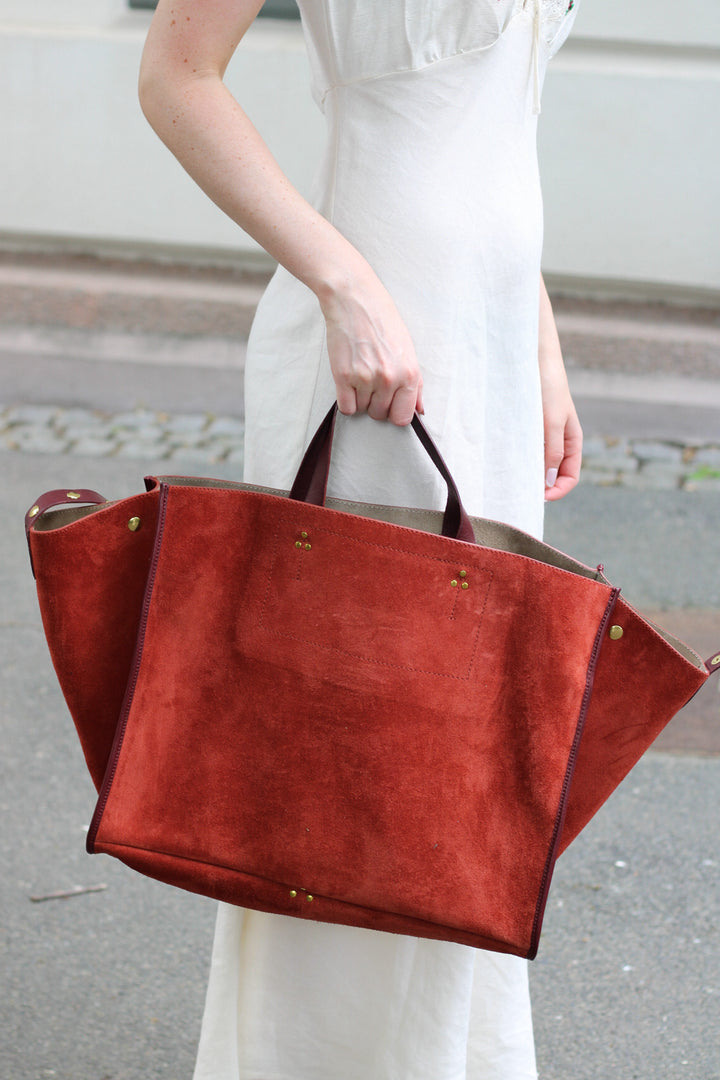 Jerome Dreyfuss - Leon L rouille split suede
