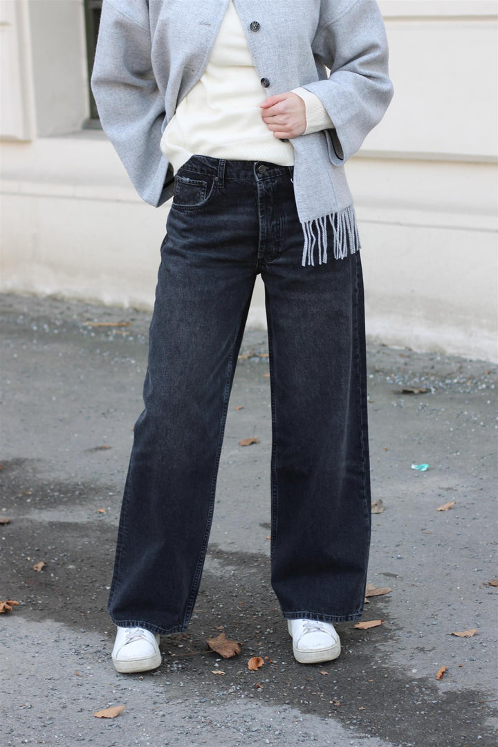 Anine Bing - Manon Jean Dark Stone Grey