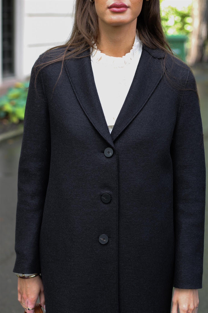 Harris Wharf London - Overcoat pressed wool