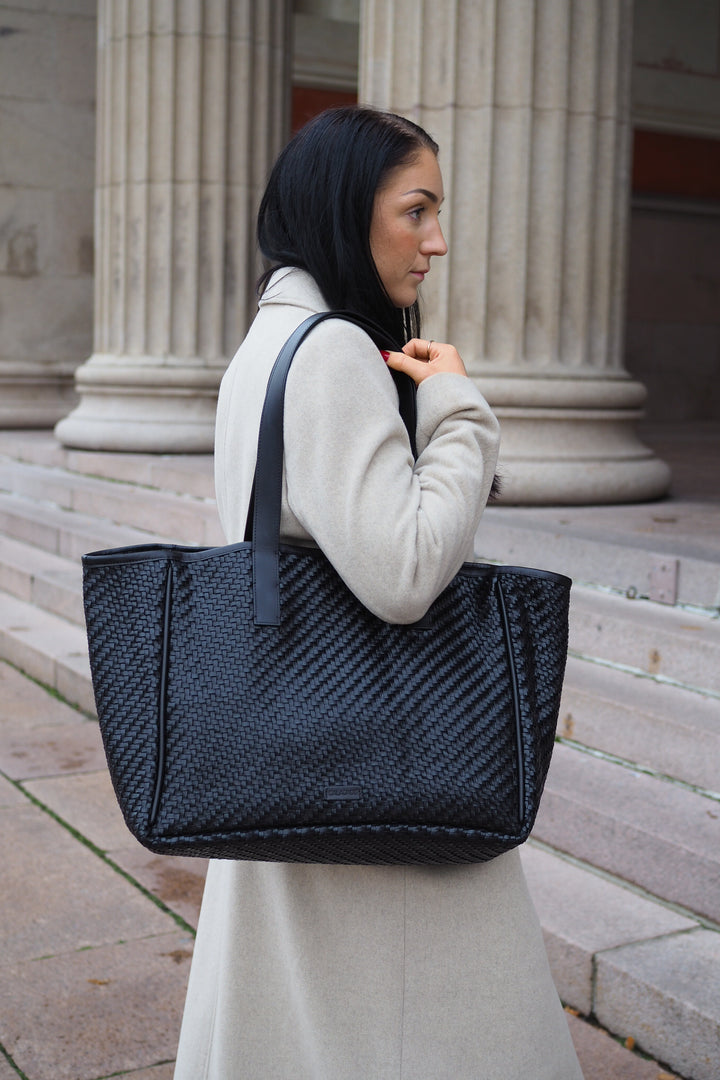 Cala Jade - Chia twill shopping bag
