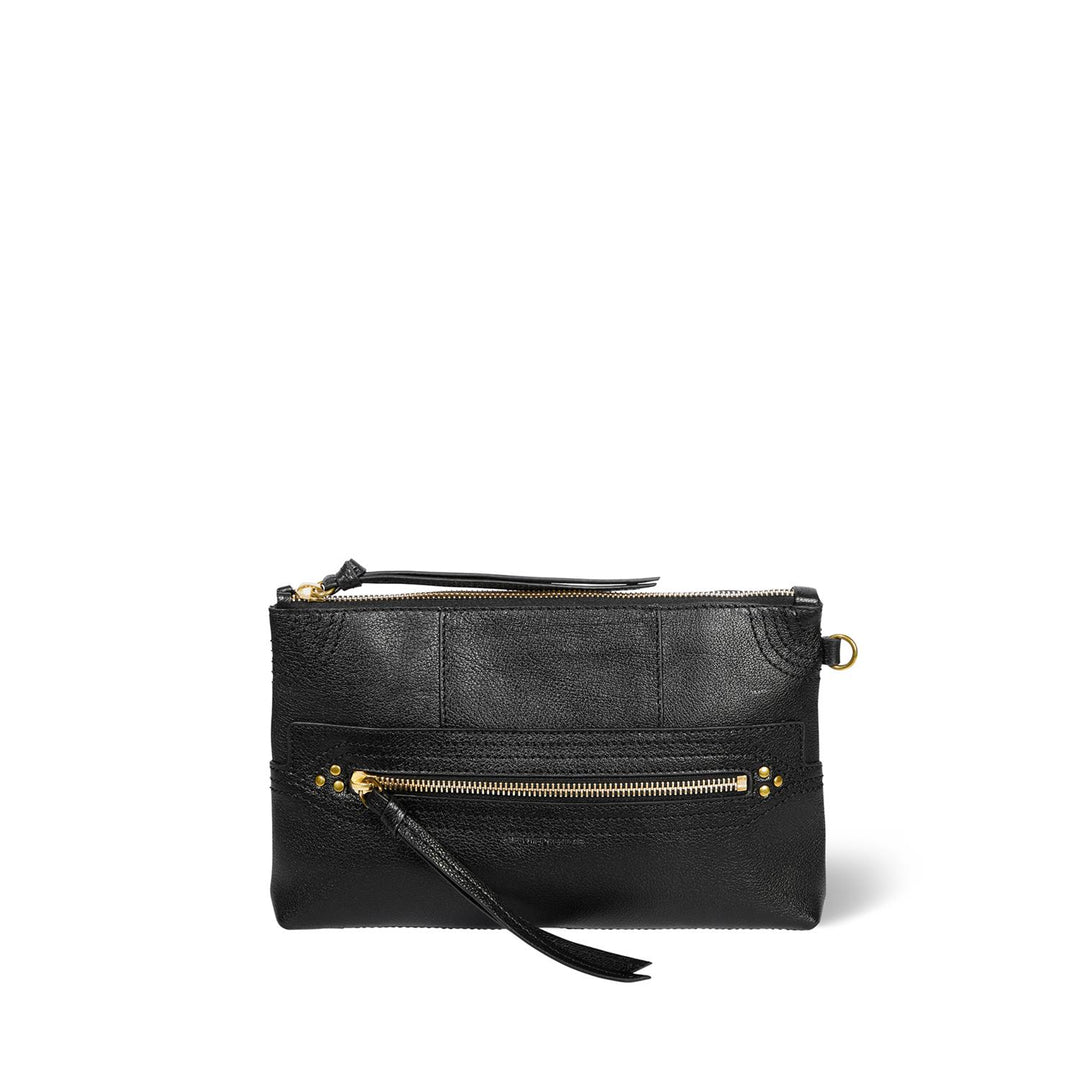 Jerome Dreyfuss - Lucky Clutch L buffalo noir brass