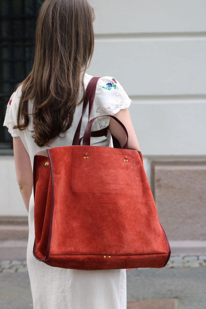 Jerome Dreyfuss - Leon L rouille split suede