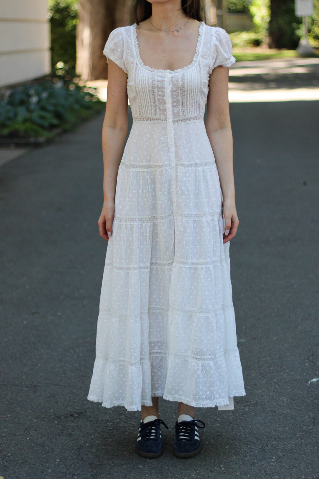 Rixo - Jaclyn Dress Ivory