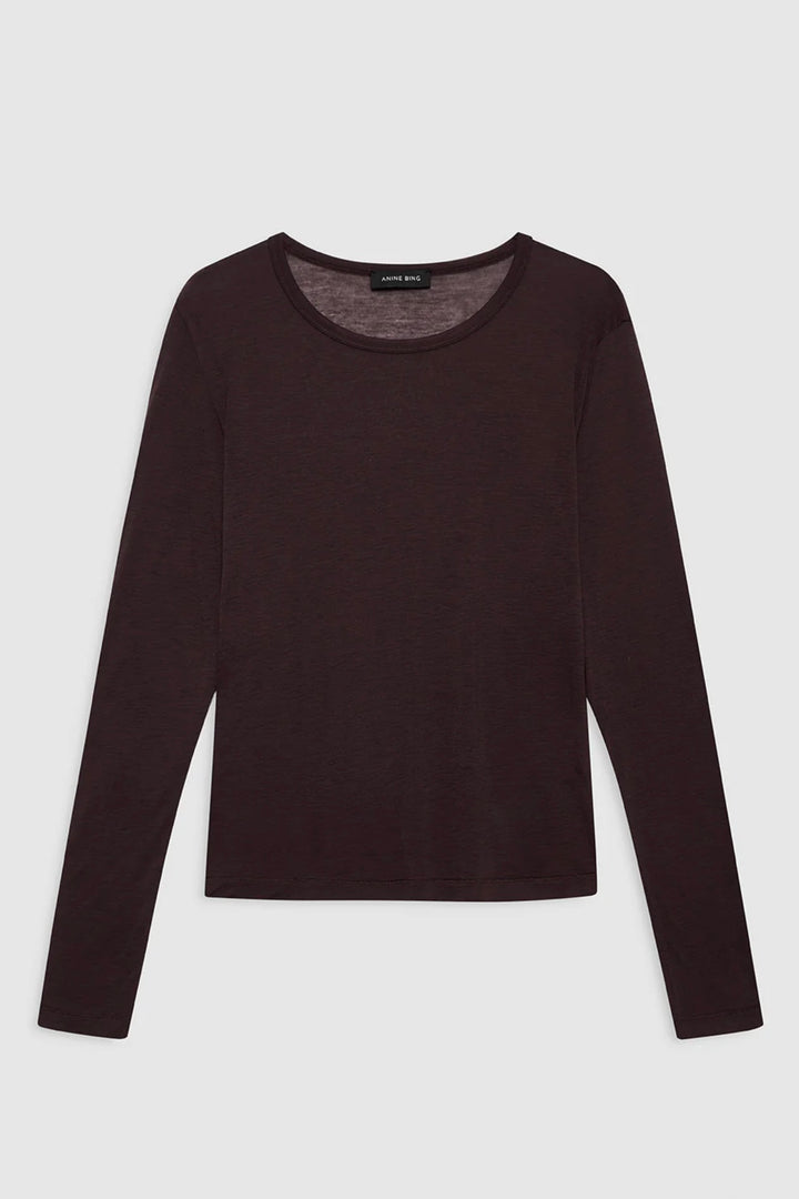 Anine Bing - Sylvie Long Sleeve Tee