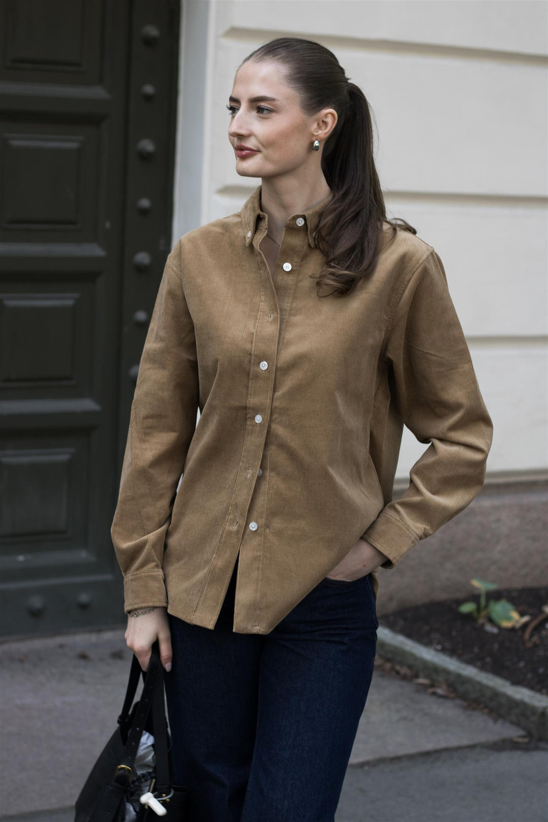AF AGGER - Baby corduroy shirt