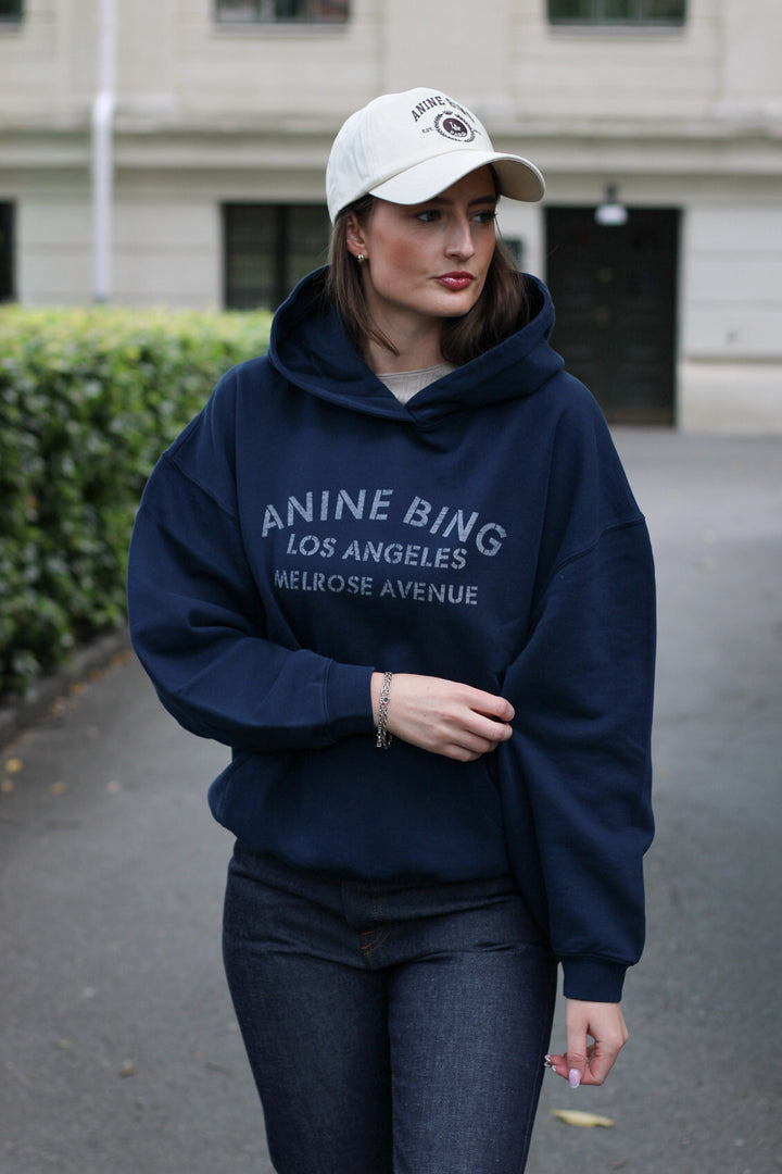 Anine Bing - Harvey Sweatshirt, Melrose stencil