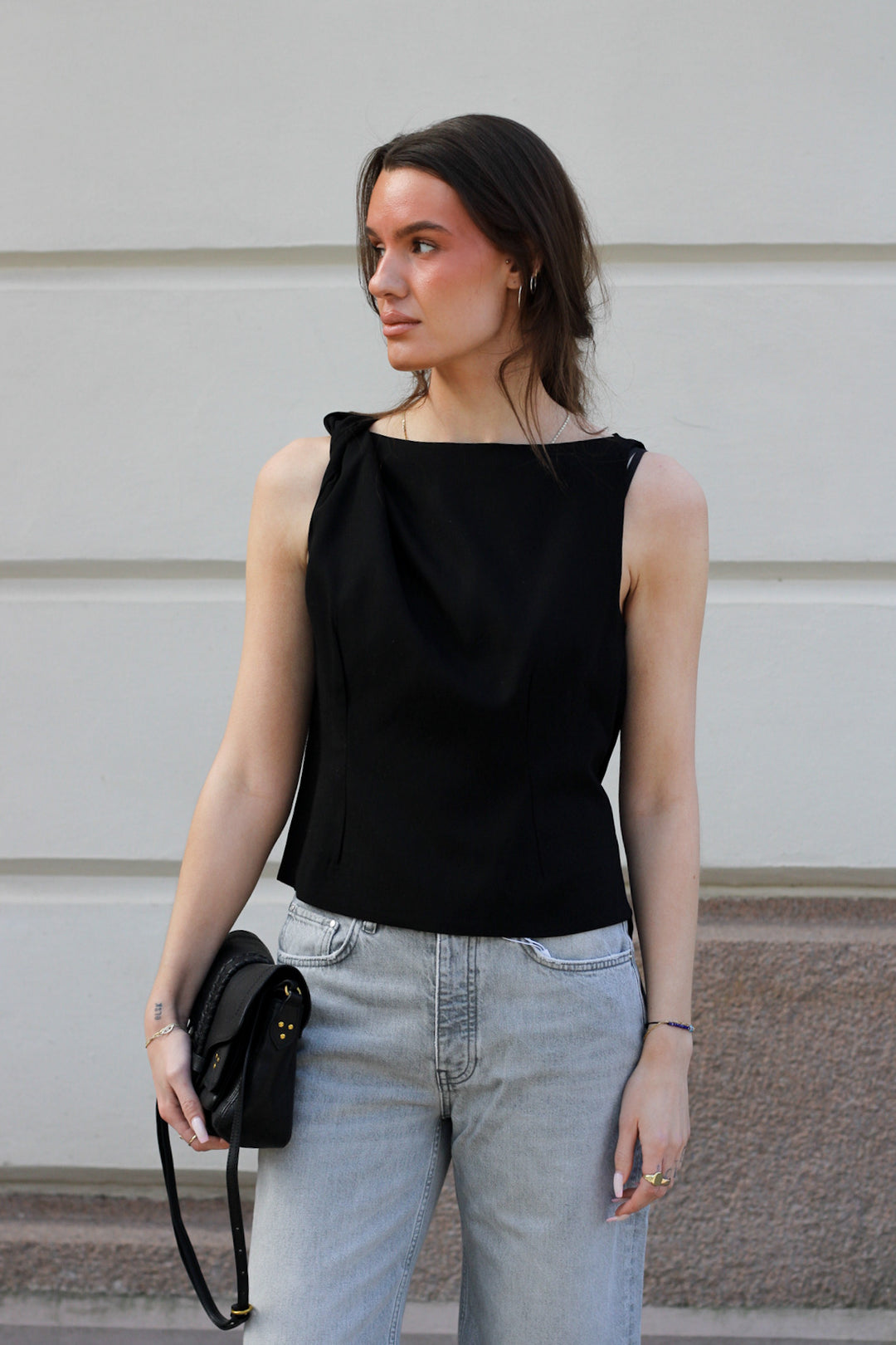 Róhe - Draped Linen Silk Top