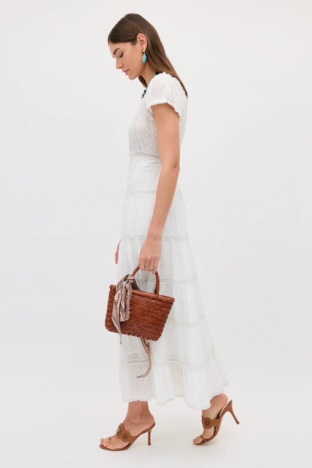 Rixo - Jaclyn Dress Ivory