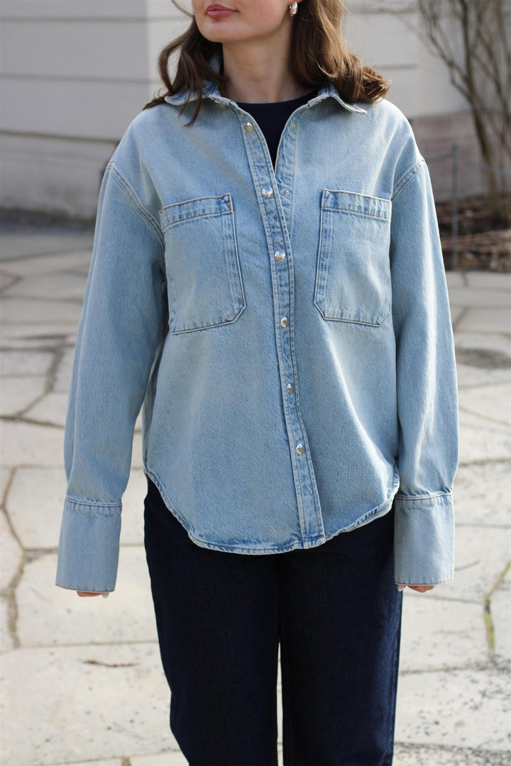 Anine Bing - Dante Shirt bleached blue