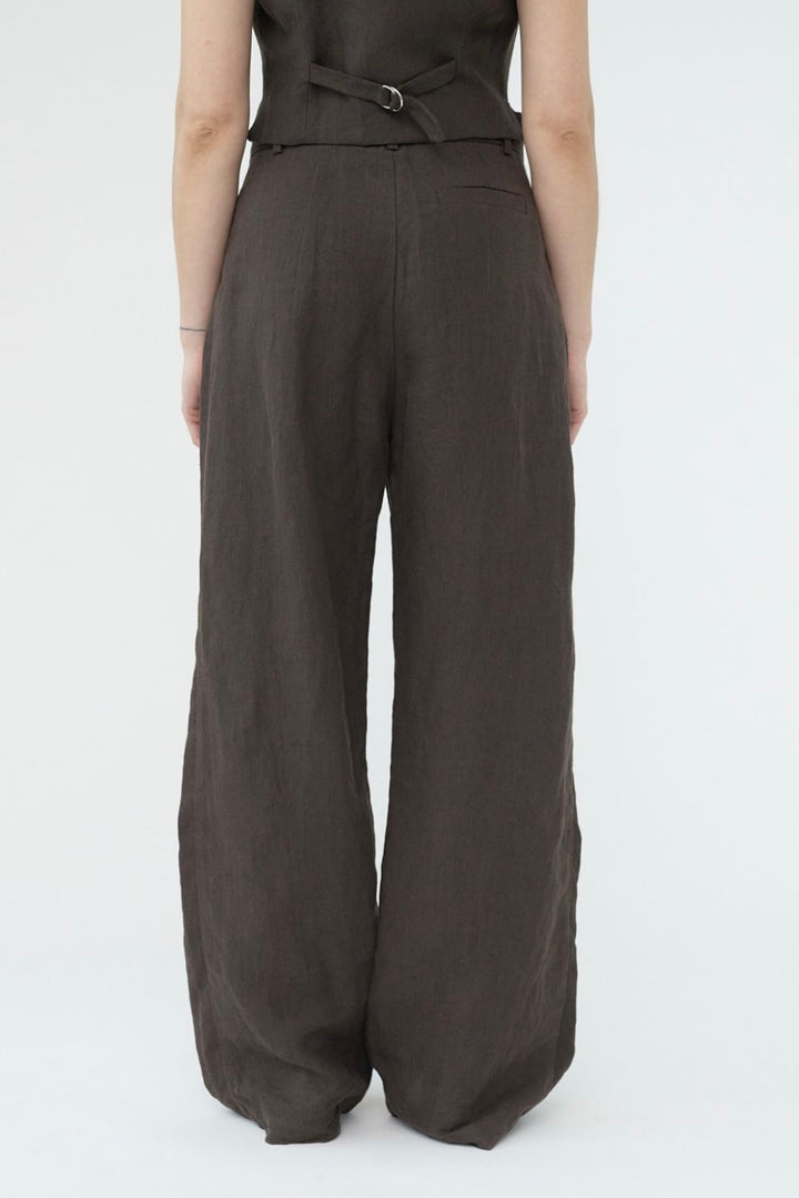 Af Agger - Linen Wide Box Pants