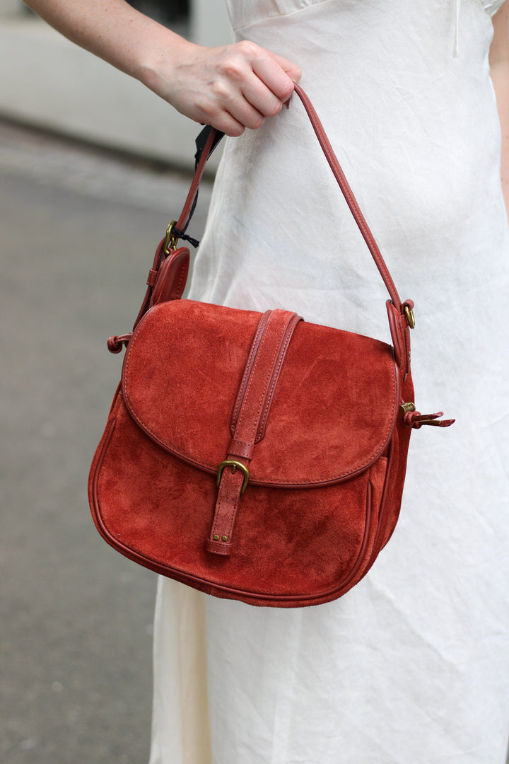 Jerome Dreyfuss - Gildas rouille split suede