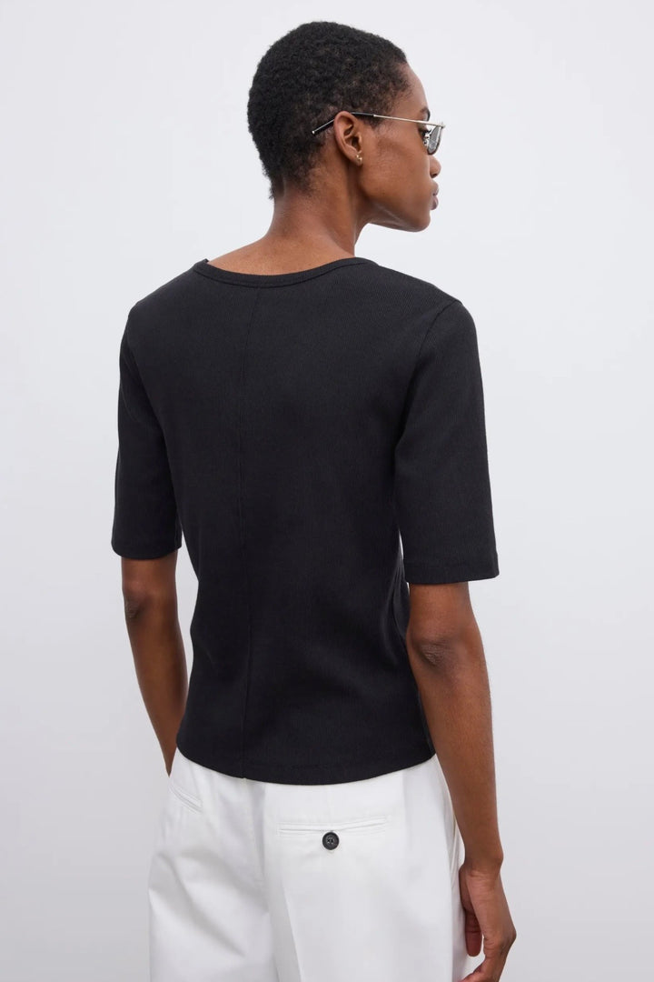 Dagmar - Fitted Rib T-shirt