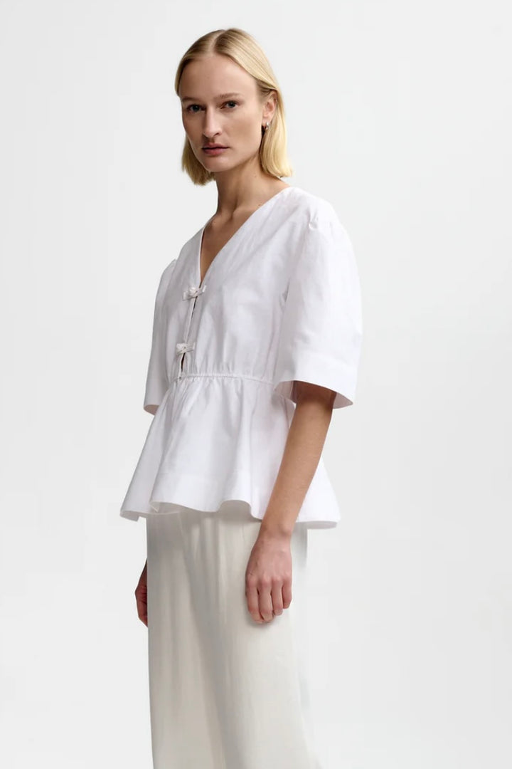 Christian Aks - Monic linen top