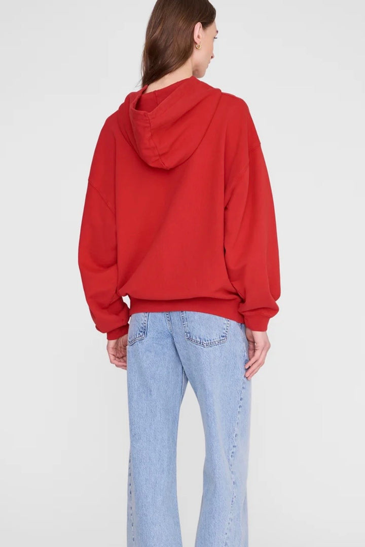 Anine Bing - Harvey Sweatshirt tango red