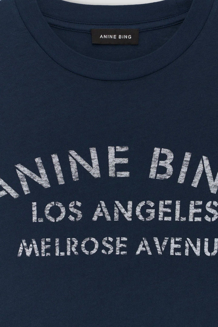 Anine Bing - Cade Tee Melrose Navy