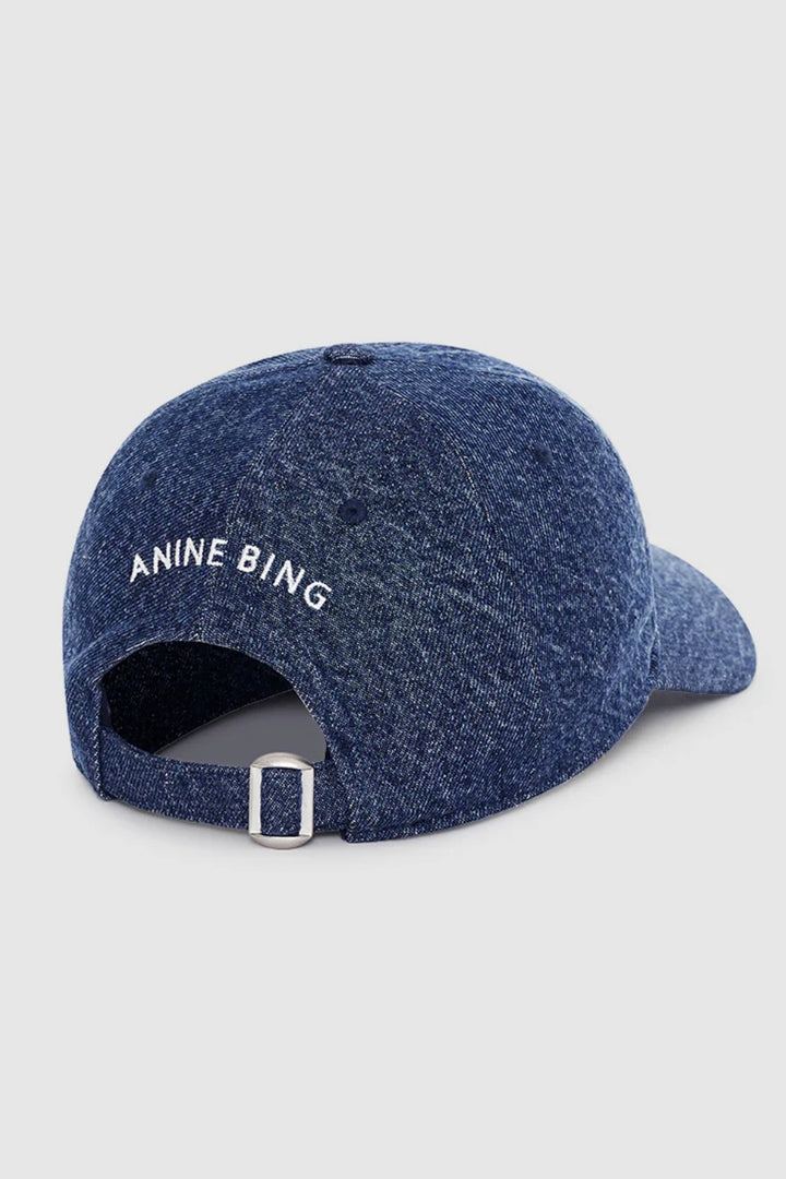 Anine Bing - Jeremy Baseball Cap Clean indigo