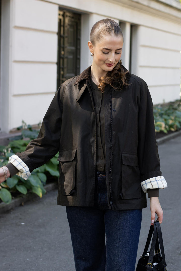 Af Agger - Oilskin Jacket Brown