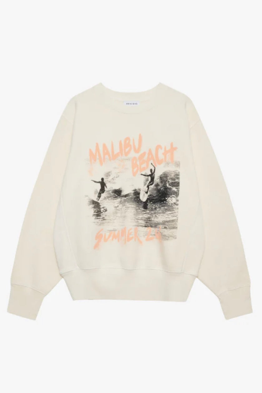Anine Bing - Harry shrunken sweatshirt surfer