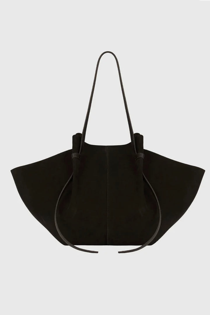 Yuzefi - Large Mochi Suede Black