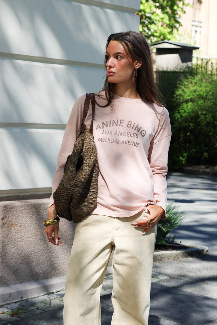 Anine Bing - Ivan long sleeve Melrose stencil