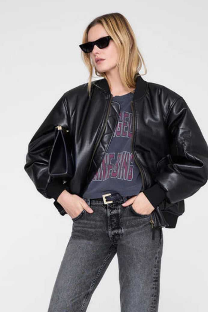 Anine Bing - Johnny Cropped Tee