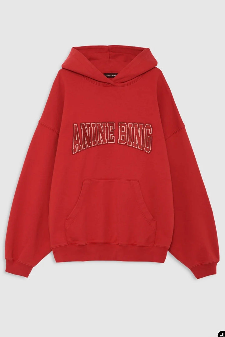 Anine Bing - Harvey Sweatshirt tango red
