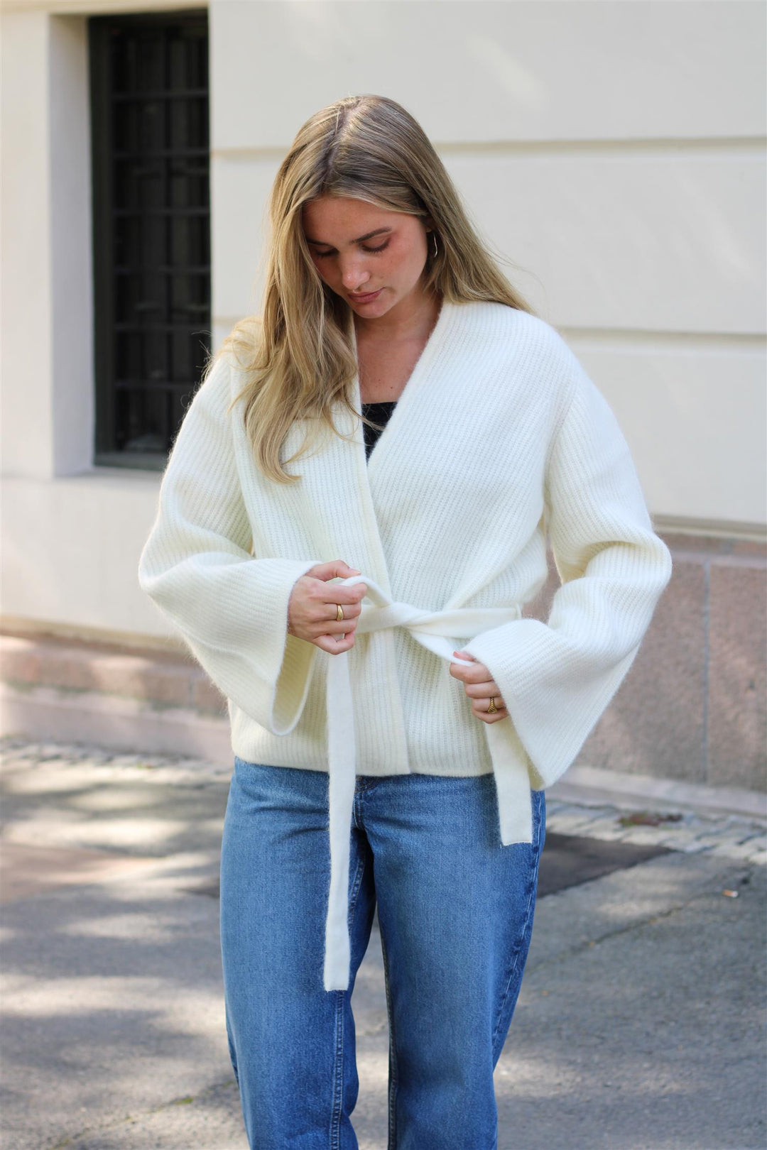 Christian Aks - Lila Mohair Cardigan