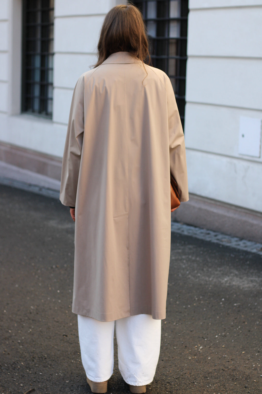 Harris Wharf  - Women balmacaan light technic