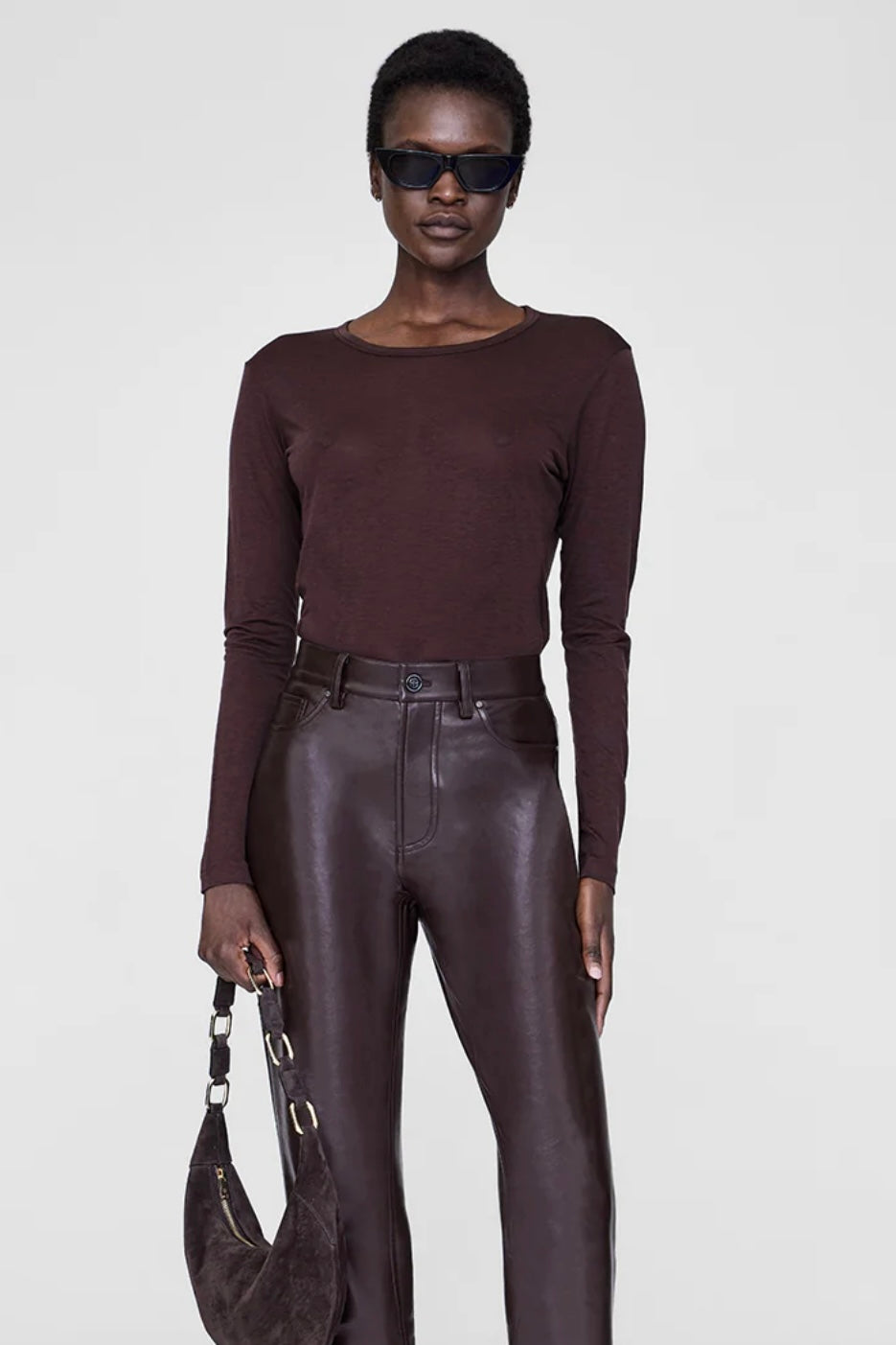 Anine Bing - Sylvie Long Sleeve Tee