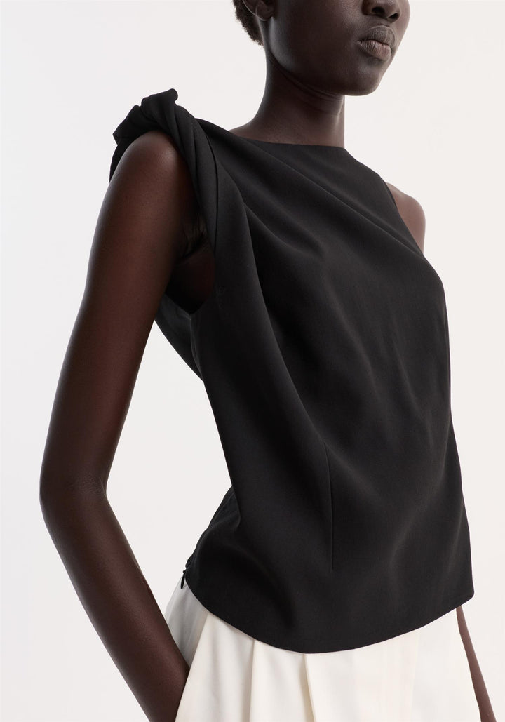 Róhe - Draped Linen Silk Top