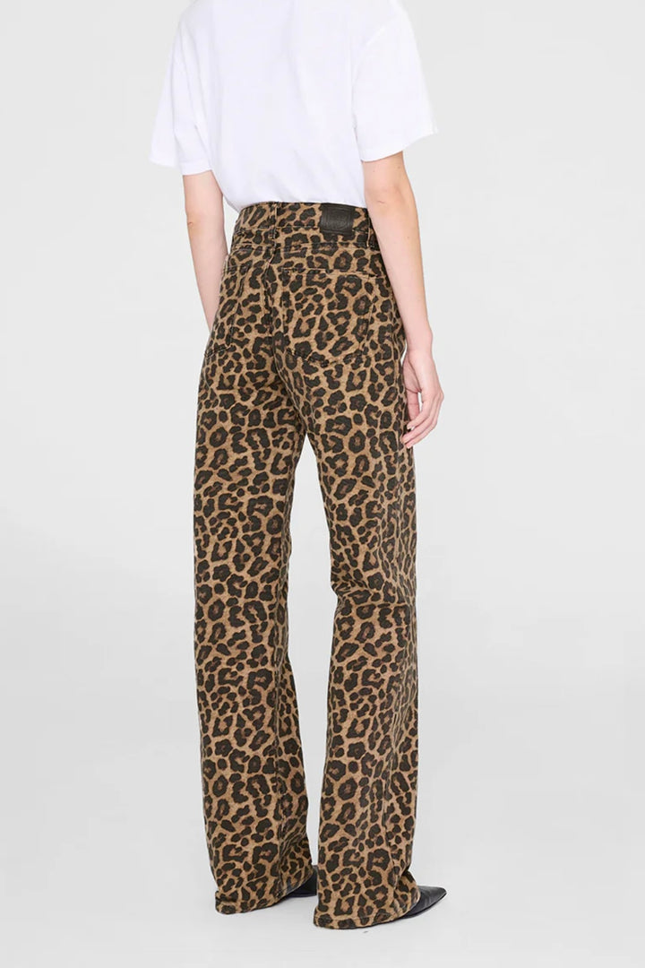 Anine Bing - Hugh Jean black and brown leopard