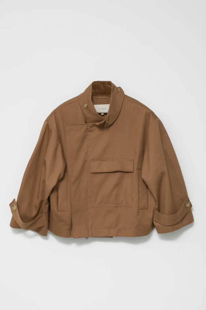 Af Agger - Water Resistant Trench Jacket - Tobacco