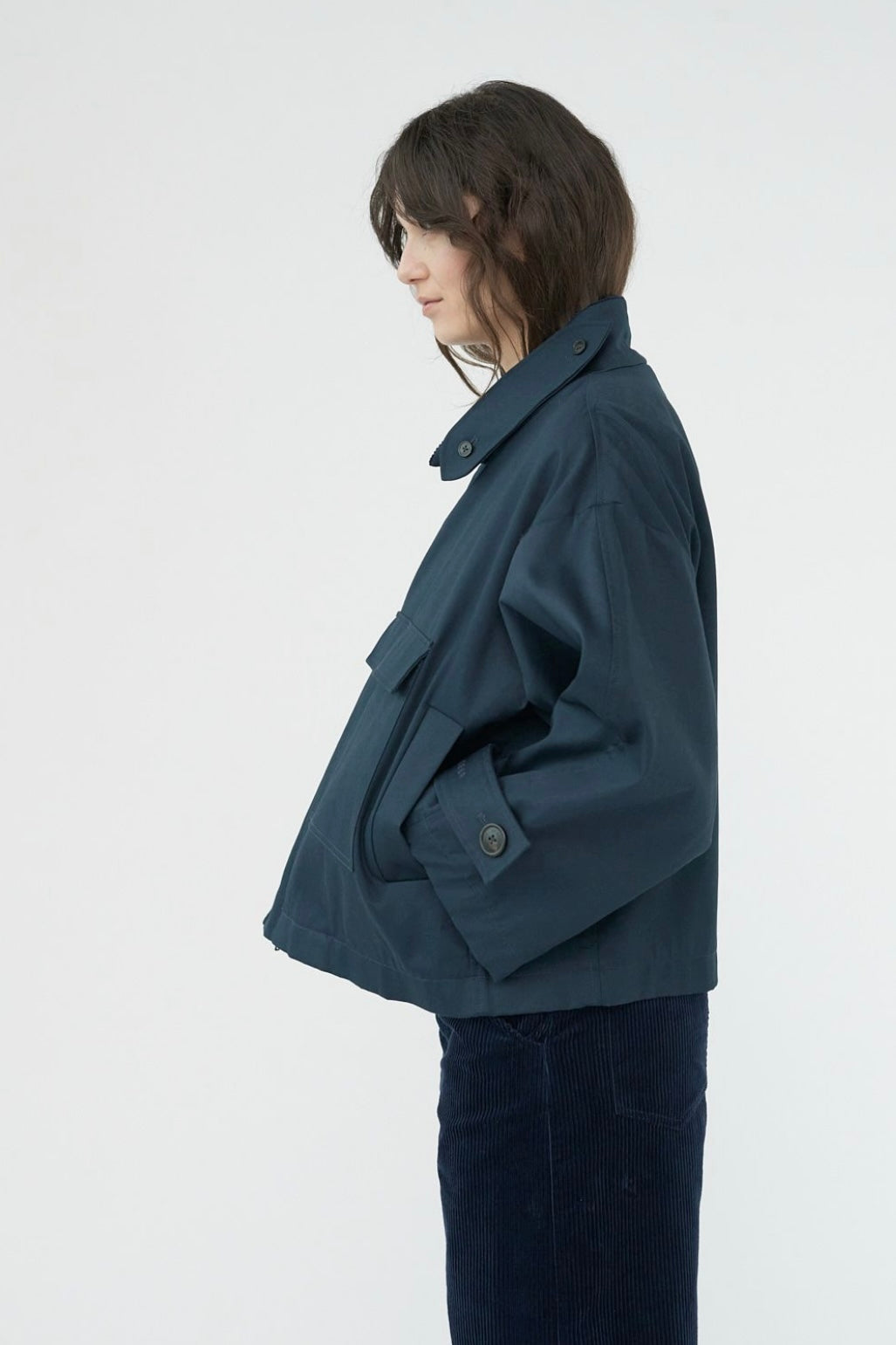 Af Agger - Water Resistant Trench Jacket - Navy