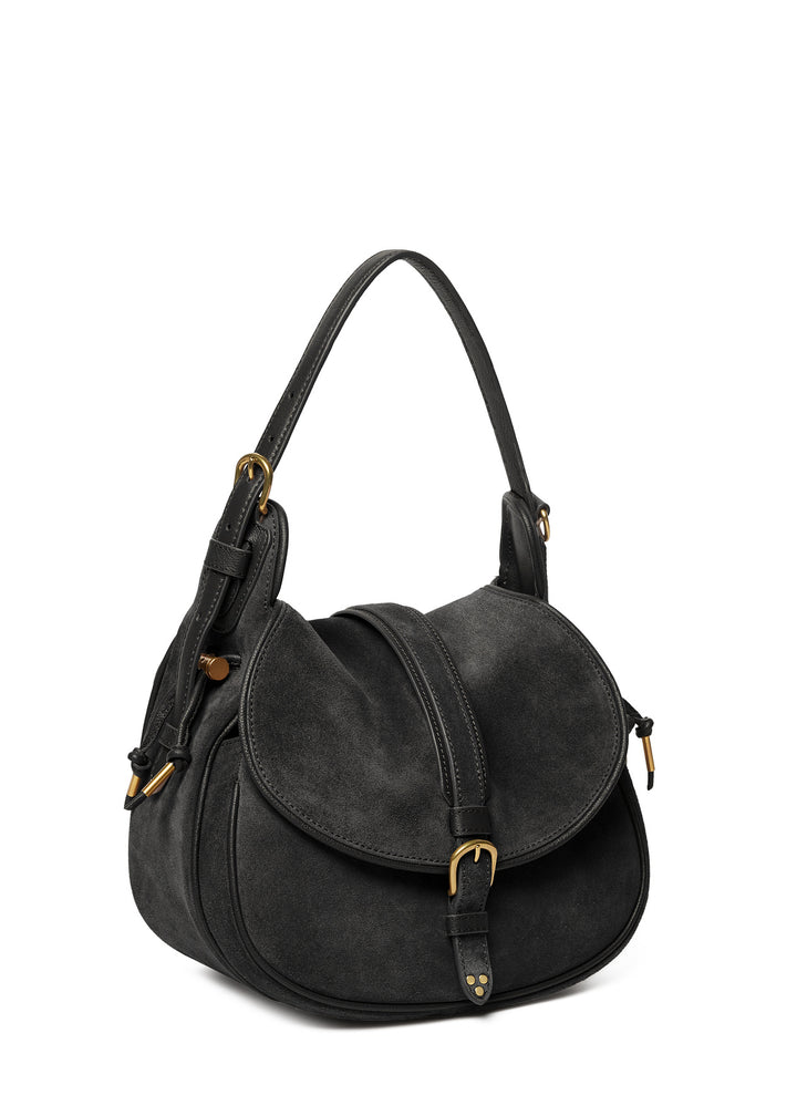 Jerome Dreyfuss - Gildas split suede noir