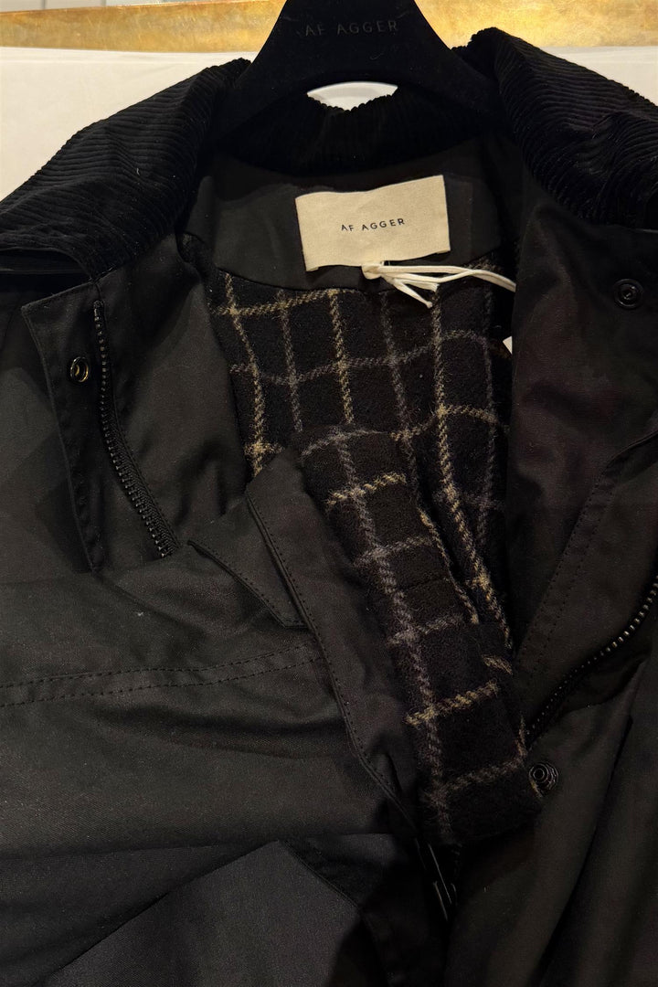 Af Agger - Oilskin Jacket Black