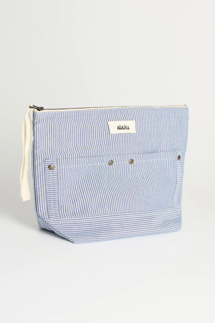 Aiayu - pouch pocket striped