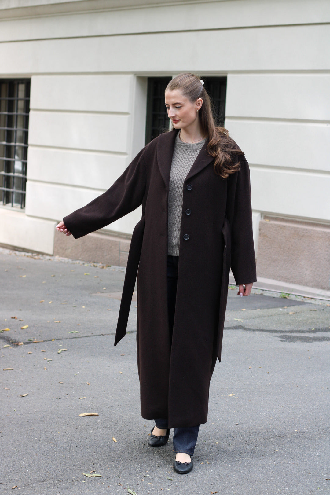 Dagmar - Wool Robe Coat