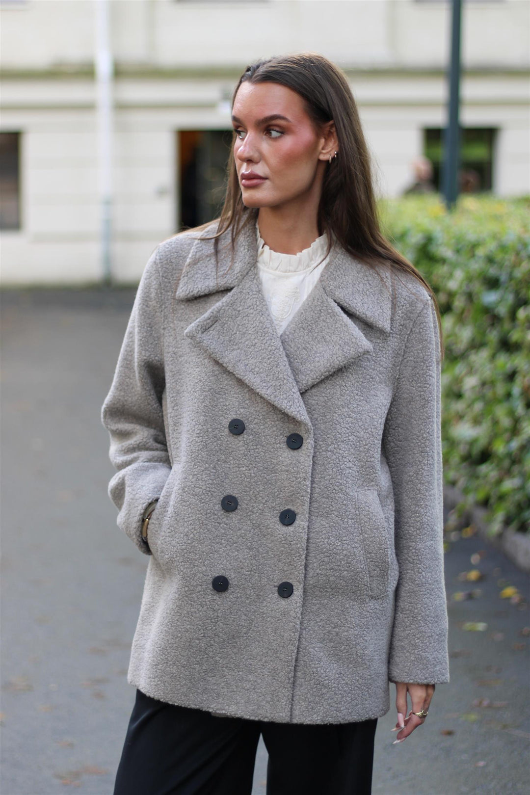 Harris Wharf London - Sailor jacket bouclé