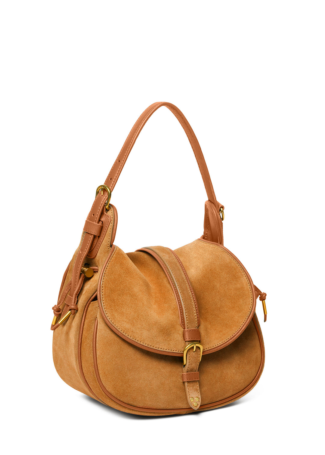 Jerome Dreyfuss - Gildas caramel split suede