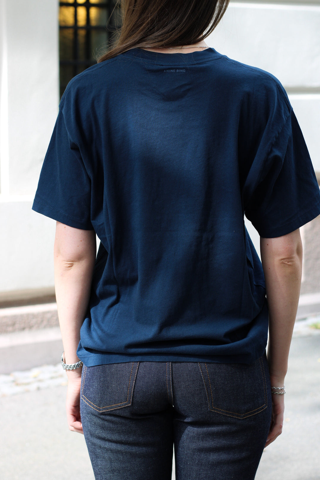 Anine Bing - Cade Tee Melrose Navy