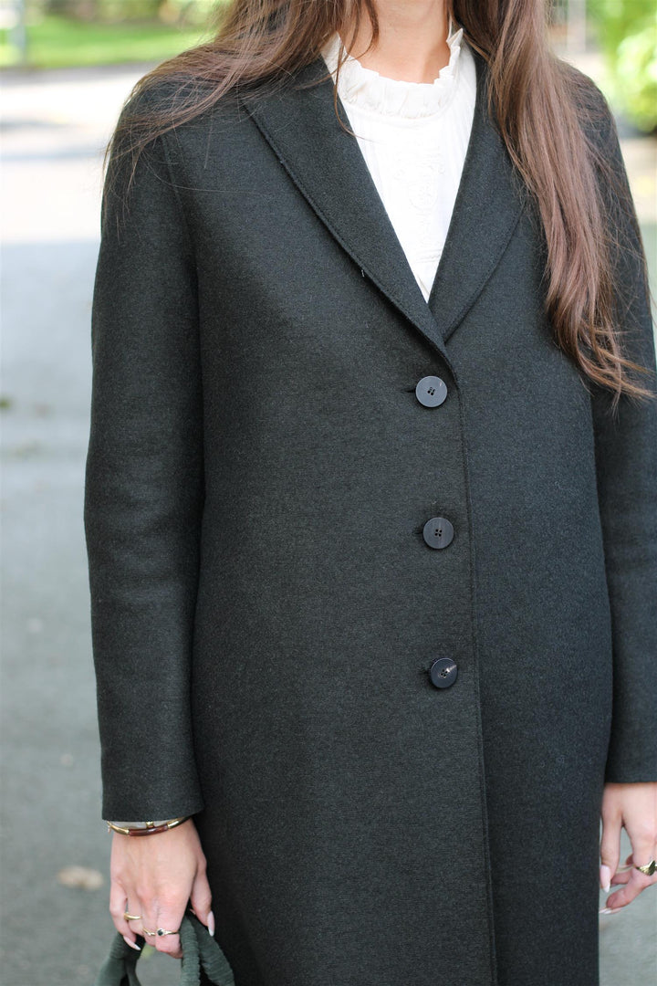 Harris Wharf London - Overcoat pressed wool