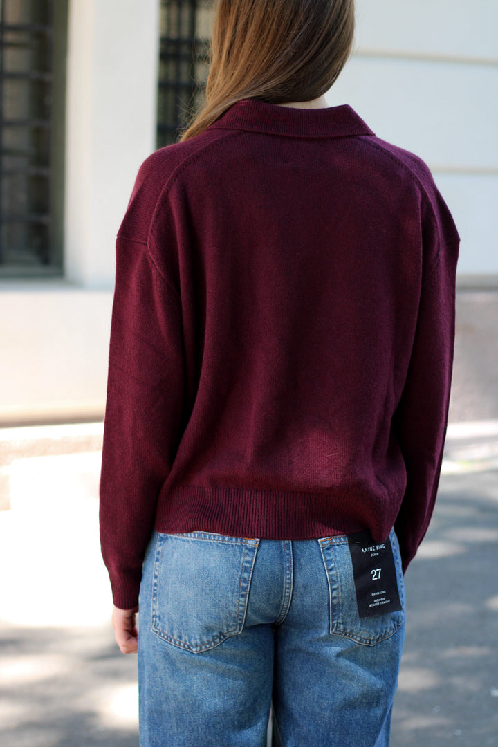 Anine Bing - Lee Polo Sweater